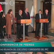 Concluye diálogo con el PPC – TV Perú (26/08/13)