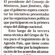 Premier ofrece concretar propuestas de partidos