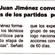 Premier convoca a los técnicos de los partidos políticos