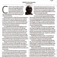 Reflexionar sobre el diálogo (por Ernesto Velit)