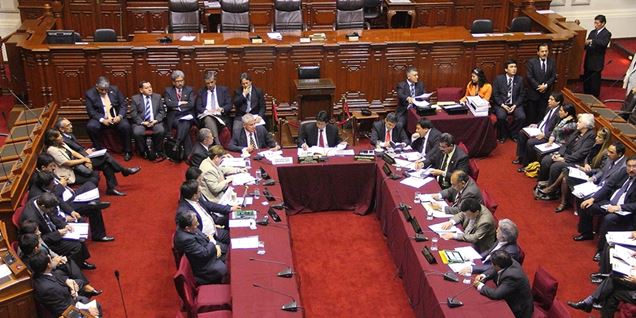 Presidente del Consejo de Ministros, César Villanueva, en el Congreso