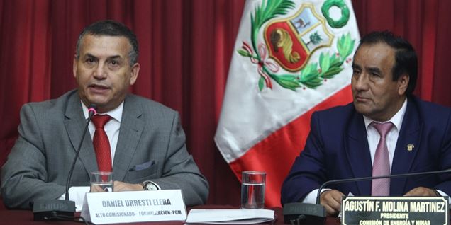 Daniel Urresti en el Congreso