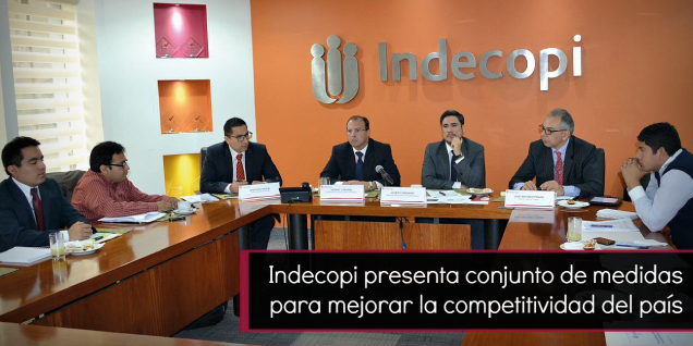 INDECOPI presenta conjunto de medidas para mejorar la competitividad del país