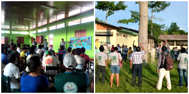 PCM capacita a comunidades nativas shipibas de Ucayali sobre temas forestales