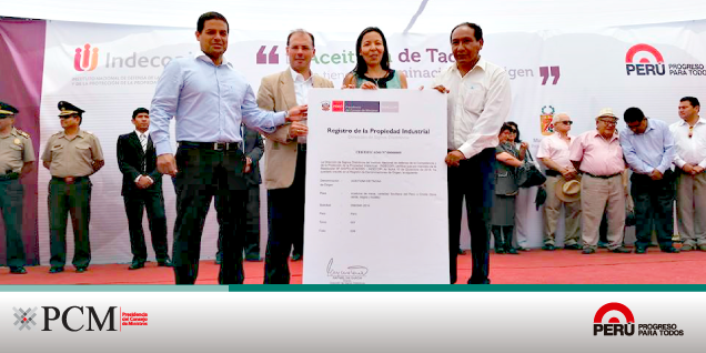 PCM entrega certificado de denominación de origen a aceituna de Tacna