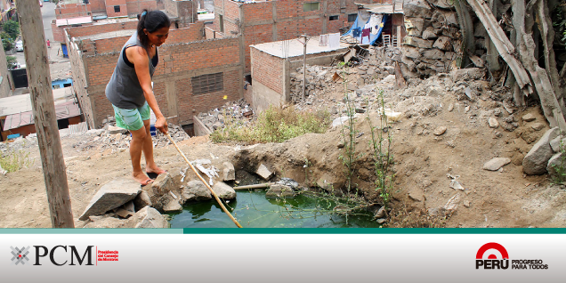 PCM: SUNASS visitó zona del distrito de Independencia que no cuenta con servicios de agua y alcantarillado