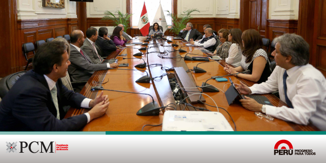 Presidenta del Consejo de Ministros se reúne con Gabinete Ministerial para abordar acciones ante Fenómeno El Niño