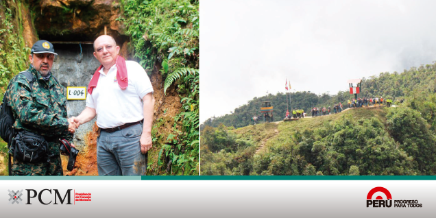 Grupo de Trabajo Ad Hoc peruano-ecuatoriano sobre Minería Ilegal inspecciona línea fronteriza en la Cordillera del Cóndor