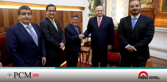 Pedro Cateriano se reunió con líder de Alianza para el Progreso