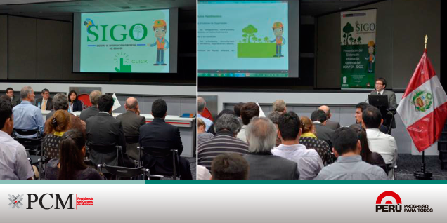 OSINFOR presenta Sistema de Información Gerencial que contribuirá al comercio legal de madera