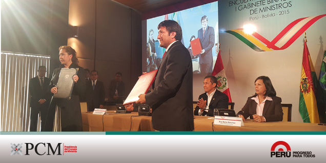 PCM a través de OSINFOR firma acuerdo con su par de Bolivia para el manejo, conservación y aprovechamiento de los bosques