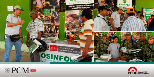 OSINFOR participa en Feria Agropecuaria en Tumbes
