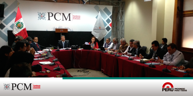 PCM: Instalan Comisión Multisectorial para enfrentar lluvias intensas