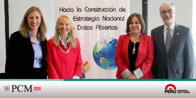 PCM y OEA analizan estrategia nacional de datos abiertos