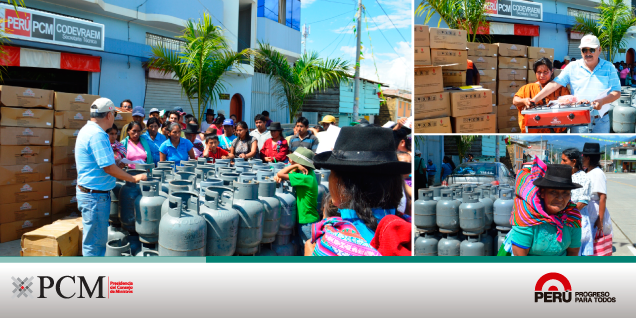 Madres de familia del VRAEM reciben kit de cocinas gracias al Programa Nacional “Cocina Perú”