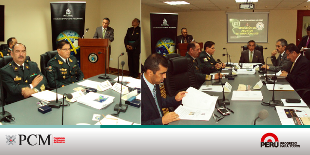 Alto Comisionado de la PCM intercambia con Interpol propuestas de mejora en la estrategia contra la tala ilegal