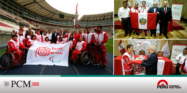 Pedro Cateriano despidió a delegación peruana que participará en los Juegos Parapanamericanos de Toronto