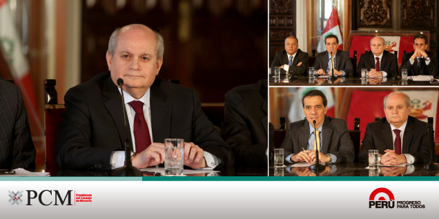 Pedro Cateriano: Compromiso del Gabinete es seguir trabajando por el beneficio del país