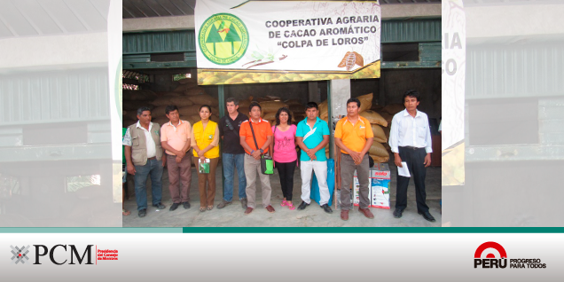 PCM: Franceses podrán saborear cacao aromático de productores agrarios de la zona del Huallaga