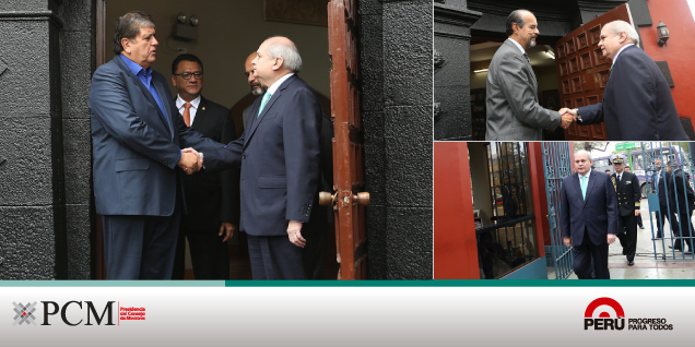 Pedro Cateriano se reunió con Alan García