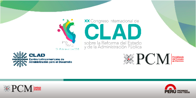 Perú será sede del XX Congreso Internacional sobre Reforma del Estado y Administración Pública
