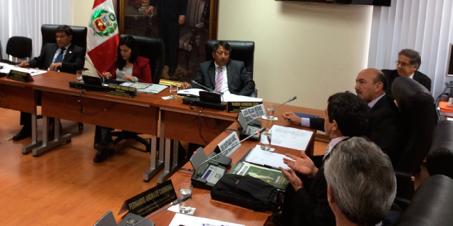 Funcionarios de la PCM informan sobre proceso de distritalización de los pueblos del VRAEM y el Huallaga en el Congreso de la República