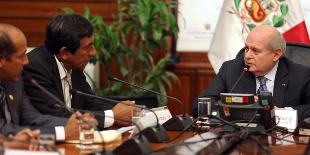 Jefe del Gabinete se reunió con gobernador regional y alcaldes de Madre de Dios