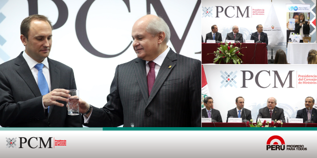 Pedro Cateriano anuncia donación de purificadores de agua para el norte del país ante Fenómeno El Niño