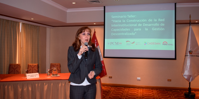 PCM: Realizan seminario para conformación de red interinstitucional para fortalecer capacidades de gobiernos regionales y locales