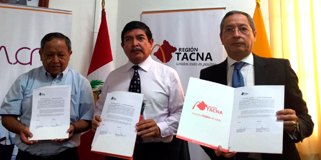 ONDS y Gobierno Regional de Tacna suscriben convenio para instalar oficina desconcentrada en la zona