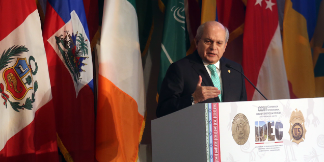 Pedro Cateriano: Gestión del presidente Humala erradicó 109 mil hectáreas de hoja de coca, algo que ningún gobierno pudo hacer