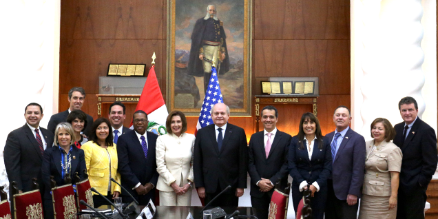 Jefe del Gabinete se reunió con congresistas de la Cámara de Representantes de los Estados Unidos