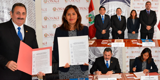 SEDENA y ONAGI firman convenio en materia de seguridad, defensa nacional, conflictos sociales y minería ilegal