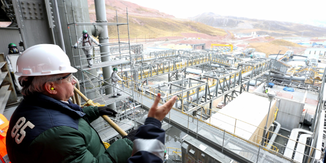Cateriano destaca crecimiento de minería y de los grandes proyectos en actual Gobierno