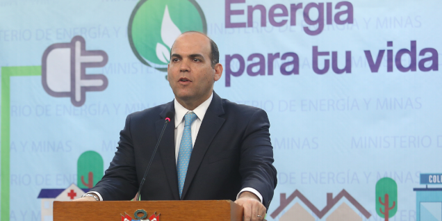 Fernando Zavala: Gobierno promueve uso del gas natural con BonoGas para beneficiar a casi dos millones de peruanos