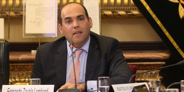Fernando Zavala sustentó presupuesto de la PCM para el año 2017