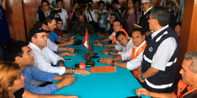 Fernando Zavala supervisó puesta en funcionamiento de 'puente aéreo' entre Trujillo y Piura