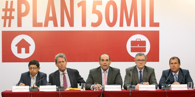Fernando Zavala: Con Plan 150 mil buscamos crecer por encima del 4% el 2017