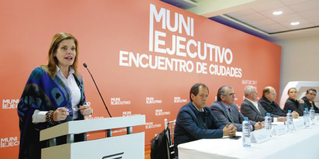 MERCEDES ARÁOZ: TRABAJAMOS PARA SERVIR AL PAÍS CON UNA REVOLUCIÓN SOCIAL DE EXCELENCIA