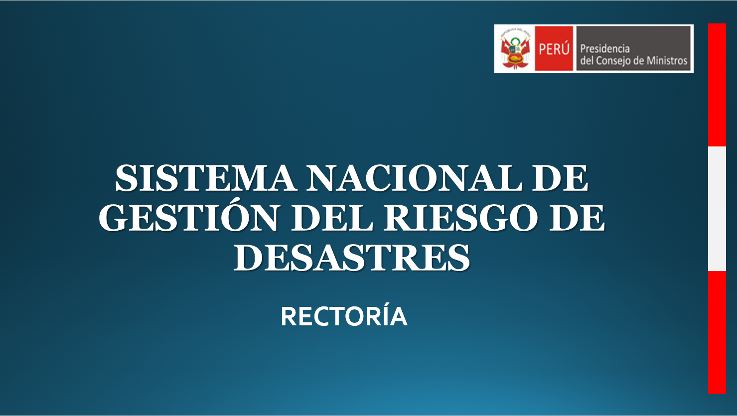 SINAGERD Rectoria