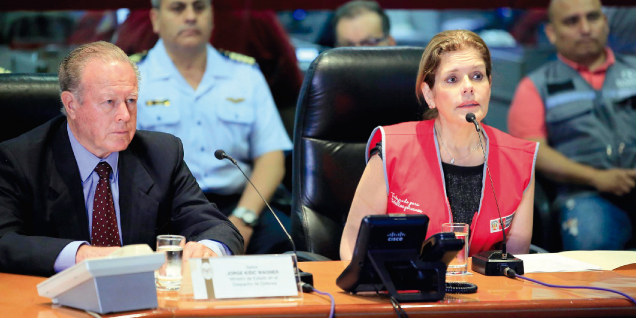 Mercedes Araoz: Atendemos de manera sustantiva la emergencia y la recuperación integral de los servicios para la población tras el sismo